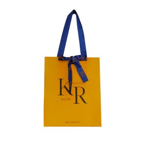 שקית קרטון למותג קוסמטיקה kr