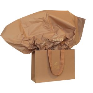 שקית קרטון למותג ענבר מצליח