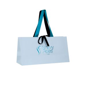 שקית קרטון  לפאה למותג שבי פלס