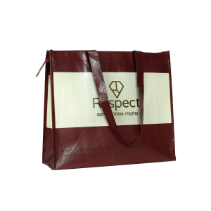 שקית אלבד עם למינציה לחנות בגדים רספקט