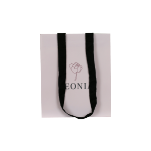 שקית קרטון למתנות מותג פאוניה